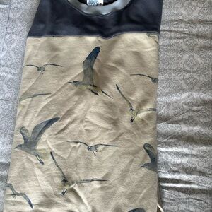 Bird Print Sweatshirt